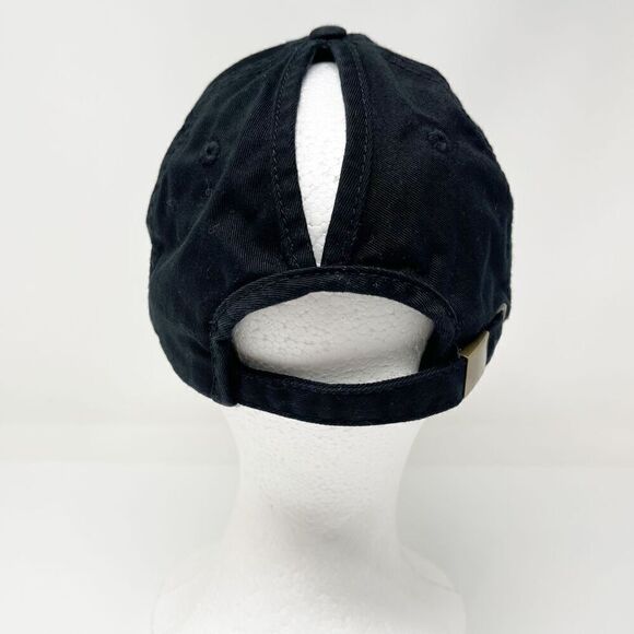 Original Kbethos Ponytail Caps Black Backstrap Adjustable One Size Hat - Picture 5 of 8